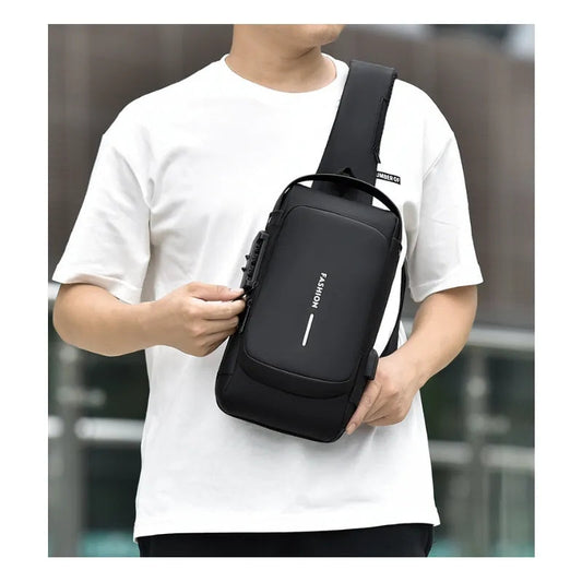 Men Anti Theft Chest Bag Shoulder